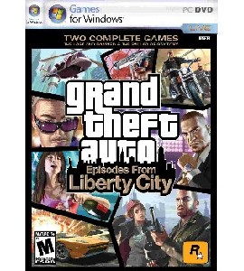 PC DVD - Grand Theft Auto IV - GTA IV - Episodes From Libert